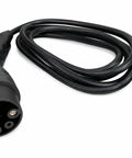 Heavy Duty Golf Cart Charging Cable 10 Ft Badass Rock Solid 16 Amp Power Cord For Evolution Icon And Advanced Ev Golf Models 110V To 220V Wall Plug Replacement close-up of plug end and cable