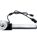 JLDQ.19.345.180D01 Linear Actuator Motor showing 345 mm install size, side view, replacement for electric sofas and lift chairs.