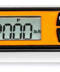 Digital display on One Quarter Inch Drive 120XP Flex Head Electronic Torque Wrench With Angle Readout Pro Grade Quality For Tight Spaces