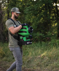 User operating Manual Seed Spreader With 35 Pound Hopper For Food Plots And Land Management Detachable Harness 10 To 20 Foot Throw Radius