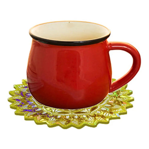 Durable Flexible Silicone Mold For Epoxy Resin Coasters And Cup Mats Built Different For Seamless Casting And Rock Solid DIY Crafting Gear Reusable Tool Perfect For Handmade Gifts And Custom Home Decor That Truly Levels Up Your Creative Hustle