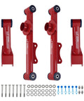 Ford Mustang Rear Upper And Lower Tubular Control Arm Kit With Hardware For 1979 2004 Camber Arms Beefed Up Performance Suspension Upgrade For Street Track Use Today red tubular arms and hardware