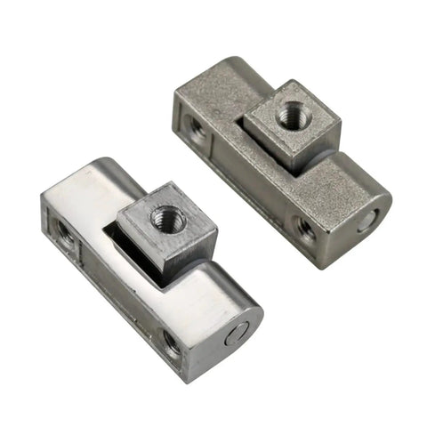 Heavy Duty 304 Stainless Steel Hinge For Distribution Box Control Cabinet Power Switch Rotary Door Shaft CL222-A Bearing Upgrade, two hinges