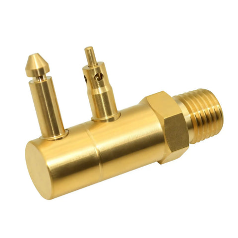 Quick Connect Tank Adapter Brass Fuel Connector For Marine Fuel Lines And Tanks One Quarter Inch NPT Thread Leak Proof Secure Installation And Easy Fast Fit