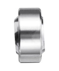 Heavy Duty COM12T Spherical Plain Bearings Pair 3/4 X 1 7/16 X 3/4 Chrome Steel Bushings side view showing smooth surface.