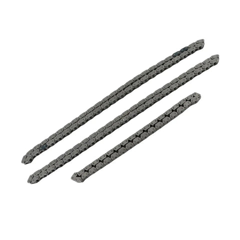 Heavy Duty Timing Chain Kit With Gears For Jeep Dodge and Chrysler 3.7 Liter SOHC Engine Models Years 2002 To 2011 Vin K TCS46022 Plus Parts 53021295AA And 53020680 Long Lasting Durability, three metal chains