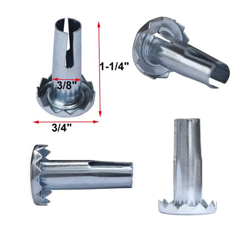 Slap These Dang Solid Ball Caster Wheels Onto Your Vintage Furniture Replacement 1-1/4 inch metal casters with 3/4 inch base.