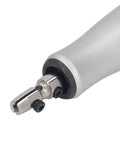 Close-up of Heavy Duty Pneumatic Pencil Die Grinder Built To Handle Heavy Lifting Jobs With Rock Solid Aluminum Construction.