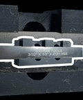 Heavy Duty 8mm Adjustable Lathe Parting Cut Off Tool Holder With 3/32 Inch X 1/2 Inch HSS Blade For Mini Bench Lathes Front Rear Compatible Precision Cutting.