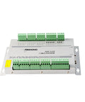 G3 DSP Controller For A 3 Axis NC Studio Motion Control System With Router Automatic Tool Changer And Precision Pulse Generators For CNC Machining For High Precision Compatibility With Automatic Tool Changer And Easy Integration In CNC Routers., silver metal NK105 3-axis CNC motion controller with green terminal blocks