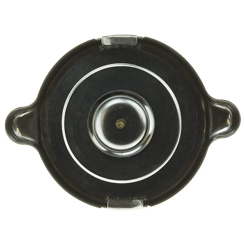 Radiator Cap T-16 Fits Ram 1500 97-10 And 12-23, 2500 94-10 And 12-18, 3500 94-09 And 13-18, black metal cap top view
