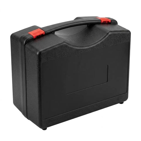 Pro Cut Off Tool With Case 10379 Precision Cutter For Industrial Metalworking Heavy Duty Performance Compatible With Pro 14 HD MX Series And Max I Mum XL Bending Brakes Durable Case And High Precision Blade black molded case with red handle