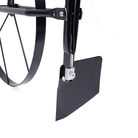 High Wheel Tubular Cultivator With Comfort Handle 3 Position Adjustable Depth Quick Change Implements 24 Inch Steel Wheel