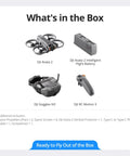 Avata 2 FPV Drone With 4K Camera, Immersive Goggles Experience, One Push Acrobatics, N3 Goggles, RC Motion 3, battery displayed.