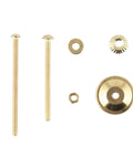 Mounting hardware for Decorative Colorful Ceramic Drawer Knobs Pack of 10 for Cabinets and Dressers including screws and washers