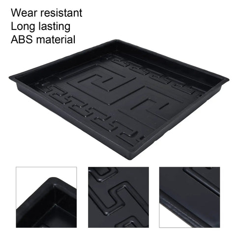 Concrete Mold Square 32.7x32.7 Cm ABS Plastic Reusable Form For Stepping Stone Pavers Garden Path Patio Walkway Courtyard