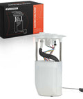 Heavy Duty Electric Fuel Pump Module Assembly Drop In Replacement For Lexus RX350 And Toyota Highlander showing connectors and fuel lines.