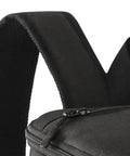 Close-up of adjustable padded straps on Kickass Heavy Duty Insulated Cooler Backpack With Leakproof Thermal Core And Adjustable Padded Straps For Camping Beach Hiking Keeps Snacks Ice Cold No Sweat.