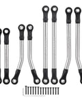 High Clearance Steel Link Set Lift Kit 50g For Traxxas TRX4M Defender Bronco 1 To 18 RC Crawler Upgrades 8pcs with hardware