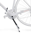 Ultra Lightweight Folding Bike Stand For Road Bikes Up To 700 By 38C Aluminum Tune Up And Display Stand With Under Bottom Bracket Mount