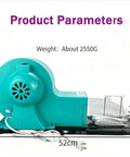 Wind Tunnel Lift Demonstrator For Classroom Aerodynamics Lessons, Hands On Adjustable Airflow With Removable Plane Model