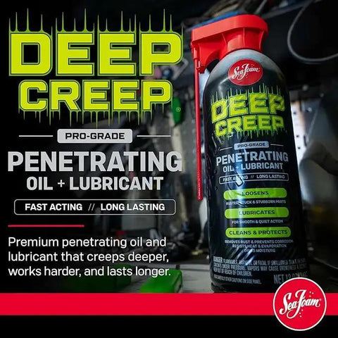 Go To Heavy Duty Penetrating Oil And Lubricant Spray For Breaking Rust And Loosening Stuck Bolts And Hardware, 12 Oz, 2 Pack