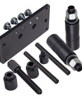 Harley Twin Cam Inner Bearing Installer And Puller Tool Kit For 1999 Up Models, stainless steel parts shown