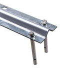 12 Ft V Track With Pre Drilled Holes And Screws Includes 4 Ft By 3 Ft Footprint Heavy Duty V Bottom Track for gates
