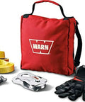 Light Duty Winch Accessory Kit With Gloves And Rigging Tools For Safe Recovery One Half Inch Shackle 4500 Lb Snatch Block 9000 Lb Includes Two Tree Trunk Protectors 8 Ft Heavy Duty 600D Carry Bag For Off Road Recovery Gear