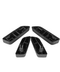 Essential Top Shelf Seat Adjustment Button Replacement For Tesla Model 3 And Y Interior Control Switch set of four black plastic caps