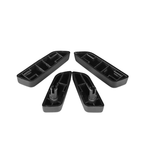 Essential Top Shelf Seat Adjustment Button Replacement For Tesla Model 3 And Y Interior Control Switch set of four black plastic caps
