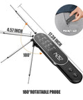 Rechargeable Digital Meat Thermometer With Ultra Fast 0.5 Second Instant Read And Plus Or Minus 0.5 Degree Fahrenheit Accuracy