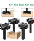 Top Shelf Woodworking Router Bit Packing Razor Sharp Carbide Inserts in various sizes for fast spoilboard surfacing and slab flattening.