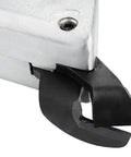 Close-up of Power Drill Shear Attachment For Metal Cutting Turns Your Drill Into A Badass Nibbler 1200 RPM Fits 12V Cordless Or AC Drill