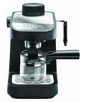 Top Notch Steam Espresso Machine Brewing Four Generous Cups Straight Up In Minutes Featuring A Sturdy Glass Carafe Stay Cool Handle Switch Easily Into Steam Mode And Toss Everything In The Sink For Instant Cleanup Today.