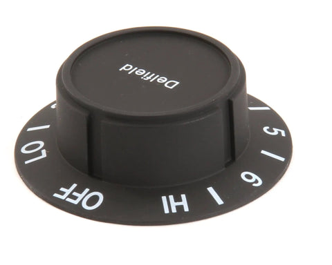 Infinite Control Knob Bagged 3234557-S Replacement Handle For Commercial Refrigeration, Black Finish