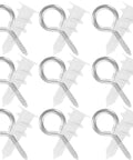 Self Drilling Drywall Anchors And Screws Kit 20 Sets Heavy Duty Nylon And Iron Hardware arranged in a 3x3 grid