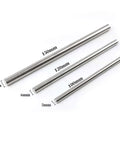 Stainless Steel Round Rods Dowel Pin Kit For DIYers And Crafting 10 Pcs In 5x100mm 6x120mm And 8x150mm Sizes