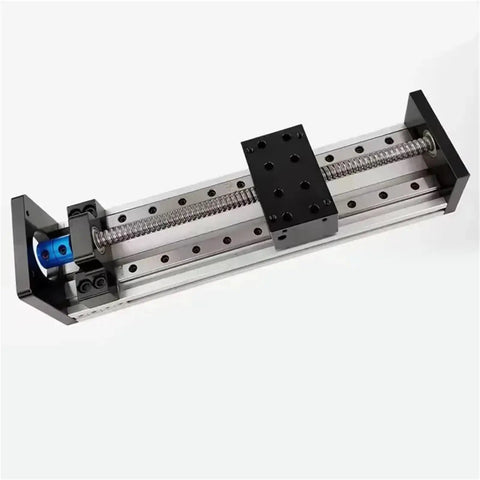 Nifty SFU1204 Sliding Stage Kit With MGR12 Coupling Travel 500mm Smooth Precision Linear Guide System close-up view.