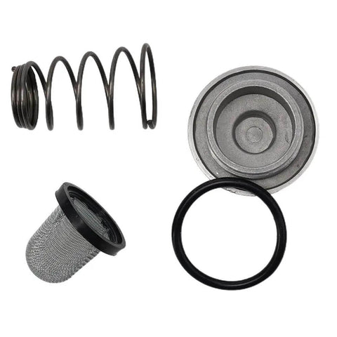 Premium ArtHoval Oil Filter Drain Screw Kit For 50cc To 150cc Scooter And Moped Engine With Aluminum Cap O Ring Spring Plus Fresh Filter For Taotao Baotian Benzhou Repair Jobs That Make Your Ride Smooth, spring and filter parts