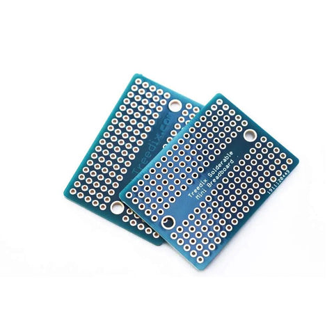 Nine Piece Mini Solderable Breadboard PCB Prototype Shield Board Double Sided With Tinned Gold Plated Holes Compatible With Arduino And Raspberry Pi