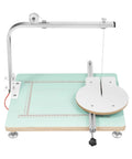 Heavy Duty 72W Desktop Foam Cutter Table With Temperature Control for Styrofoam, features metal arm and cutting wire on base.
