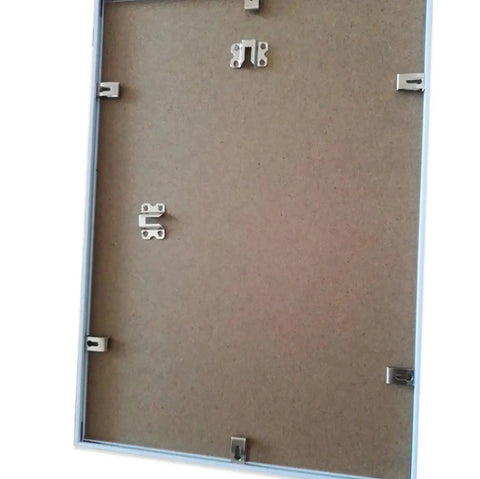 Backboard with Heavy Duty Metal Picture Frame Backing Clips Set With Spring Rotating Clamps For Backboard Fixing Durable Frame Fasteners