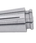 Top Notch Spring Collet SK10 Chuck For Carbide CNC Engraving Machine close-up, silver steel construction, precision tool clamping.