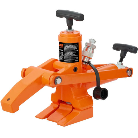 Hydraulic Bead Breaker With 10000 PSI Power And Metal Foot Pump Heavy Duty Steel Bead Breaker Tool For Tractors Trucks Buses Lawn Mowers