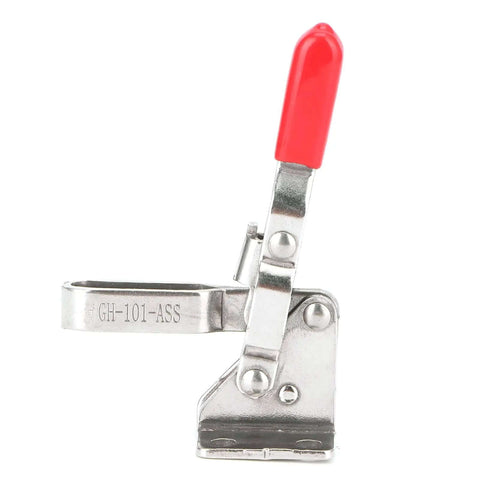 Heavy Duty Stainless Steel Toggle Clamp 60kg Holding Capacity Clamping Fixture with Ergonomic Handle side view