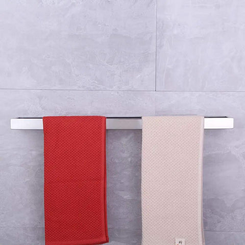 Stainless Steel 24-Inch Towel Bar Wall Mounted Rack For Bathroom Dope Look Premium SUS 304 Polished Finish with towels