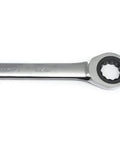 Ratcheting Combination Wrench Three Quarters Inch 12 Point Slim Head With 72 Tooth Ratchet For Fast Turns Off Corner Loading