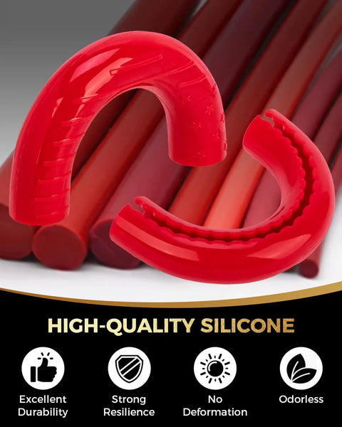 Red Tow Hook Cover Set For Ford F150 2004 To 2025 Ford Bronco 2021 To 2024 And Toyota Tundra 2017 To 2021 Snap On Anti Rust Protection