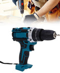Badass Cordless Drill Driver Featuring 10 Mm Keyless Chuck And 21 V Brushless Motor delivering serious kick for tough DIY projects, close-up view.